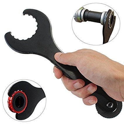 Bike Bicycle Bottom Bracket Install Tool Spanner For Shimano Hollowtech 2 Ii Wrench Crankset Crank Set Black Walmart Canada