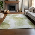 thumbnail image 6 of Addison Rugs Mayfield Washable Contemporary Organic Green Rectangle Rug, 10' x 14', 6 of 6