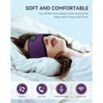 thumbnail image 2 of Sleep Headphones MUSICOZY Bluetooth 5.2, diadema y máscara para ojos, 2 of 7