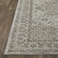 thumbnail image 3 of Loomaknoti Malanie Crewford 6' x 9' Gray Oriental Indoor Area Rug, 3 of 9