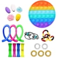 thumbnail image 2 of Honganda Decompression Toys Educational Education Safe Massage Ring Playmate, 2 of 6