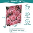 thumbnail image 6 of ALAZA Roses Flowers-i8 Hardcover 3 Ring Binder 1.5" Round Rings Interior Pockets Binders Organizer 1 Pack, 6 of 9