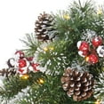 thumbnail image 4 of 18" B/O Snowy Urn Filler 48 Tips 35 Warm White LEDs (3 x AA batteries not included) 6/18 Hours On/Off Time Function, 4 of 4