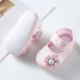 thumbnail image 6 of WYQLFSB Girls Size 1 Sandals Baby Boys Jazz Shoes Girls Soft Toddler Shoes Toddler Walkers Shoes Colorful Flowers Princess Shoes Sandals Flat Walkers Shoes Colorful Flower Baby Boy Shoes 3-6 Months, 6 of 6