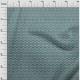 thumbnail image 2 of oneOone Cotton Flex Fabric Chevron & Triangle Geometric Print Fabric By The Yard 40 Inch Wide, 2 of 4