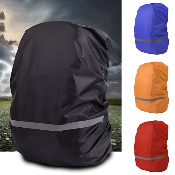 AOMRCOL Waterproof Rucksack Cover Reflective Night Safety Backpack Rain Cover for Travel Climbing Hiking and Outdoor Activities