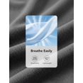 thumbnail image 4 of Pantuflas VeraCosy para Hombre con Espuma de Memoria para Interior y Exterior Negro, 4 of 8