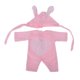 thumbnail image 3 of 2 Juegos De Ropa De Muñeca De Bebé Doble Trajes De Felpa Con 2 Sombreros De Conejos Accesorios De Muñecas Sunnimix Ropa de mono de muñeca, 3 of 8