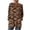 #034-Multicolor, variant on Craaazy Women's Graphic Printing Loose Fit Casual Daily Crewneck Long Sleeve Tops with Pockets Gifts