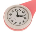 thumbnail image 3 of Reloj de Prueba de Agua de 4 Pulgadas, Relojes Decorativos de Pared con Succión de con , Sa de , Cocina Rosado perfecl Reloj de pared del cuarto de baño, 3 of 8
