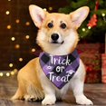 thumbnail image 5 of 2 Pcs Bandanas pour Chien Halloween, Foulard en Forme de Cerf à Carreaux Triangle Compatible avec Hall, 5 of 5
