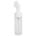 thumbnail image 4 of Mousse Foaming Bottle Silicone Brush Empty Refillable Facial Cleanser Foaming Bottle Transparent100ML, 4 of 14