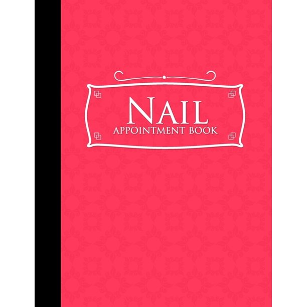 Nail Appointment Book 7 Columns Appointment Notepad, Blank Appointment