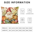 thumbnail image 5 of YINGXI Throw Pillow Covers Leaf Pumpkin Decorative Farmhouse Pillows for Sofa Garden Patio Decor 22x22in, 5 of 5