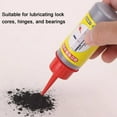 thumbnail image 3 of Ke1Clo Graphite Powder Lubricant for Locks, Keyhole and Mechanical Lubricating Powder, Non-Toxic and Odorless, Prevents Friction and Corrosion, 60ml Container, 3 of 3