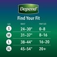 thumbnail image 5 of Depend Night Defense Disposable Underwear Female Pull On with Tear Away Seams X-Large, 45591, Maximum, 24 Ct, 5 of 9