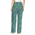 thumbnail image 3 of Balery Cars Transportation print Women's Pajama Pants,Ultra Lightweight Pjs,Lounge Pant-Small, 3 of 9