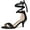 Black, variant on Edition Women's Shoes Faux Suede Lace Up Open Toe Kitten Heel Cushioned Footbed Sandals Light Pink 7.5