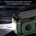 thumbnail image 5 of H17 hand-cranked generator radio compass flashlight solar power bank outdoor field lighting emergency light, 5 of 9