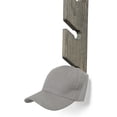 thumbnail image 5 of MyGift 6-Slot Vintage Gray Wood Baseball Cap Display Racks, Set of 2, 5 of 5