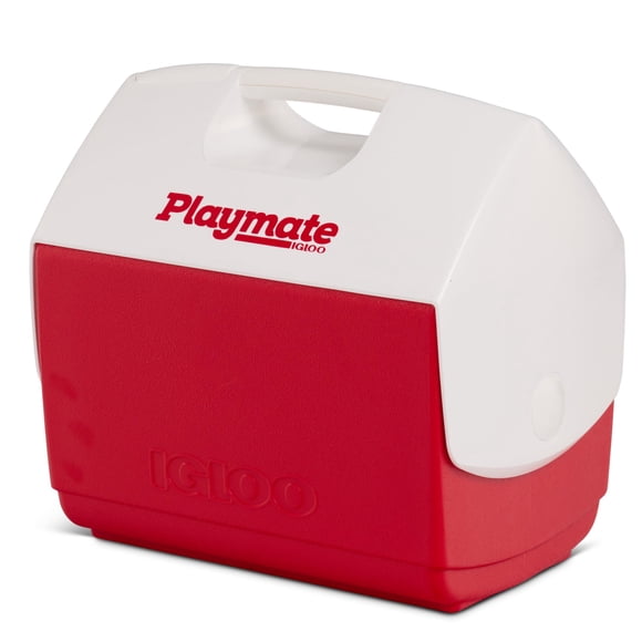 Igloo 43362 Playmate Elite Personal Sized Cooler, 16-Quart, Red Body with White lid