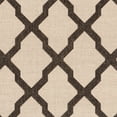 thumbnail image 4 of SAFAVIEH Beach House Loraine Trellis Indoor/Outdoor Area Rug Cream/Brown, 4' x 6', 4 of 5