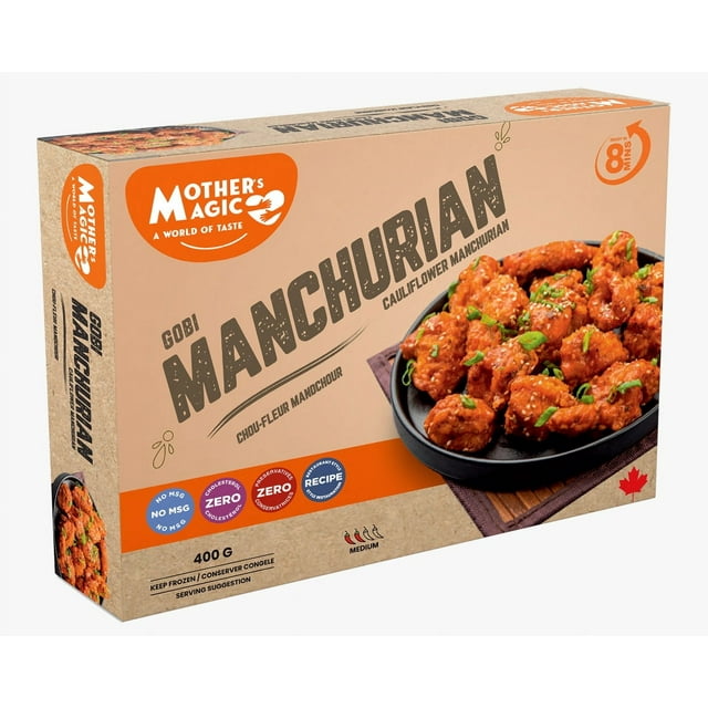 Manchurian de chou-fleur Gobi Mother’s Magic 400 g Gobi Manchurian 400 g surgelé prêt à cuire indo-chinois
