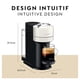 thumbnail image 3 of Nespresso Vertuo Next Coffee and Espresso Machine by De'Longhi, White (ENV120WCA), 3 of 5