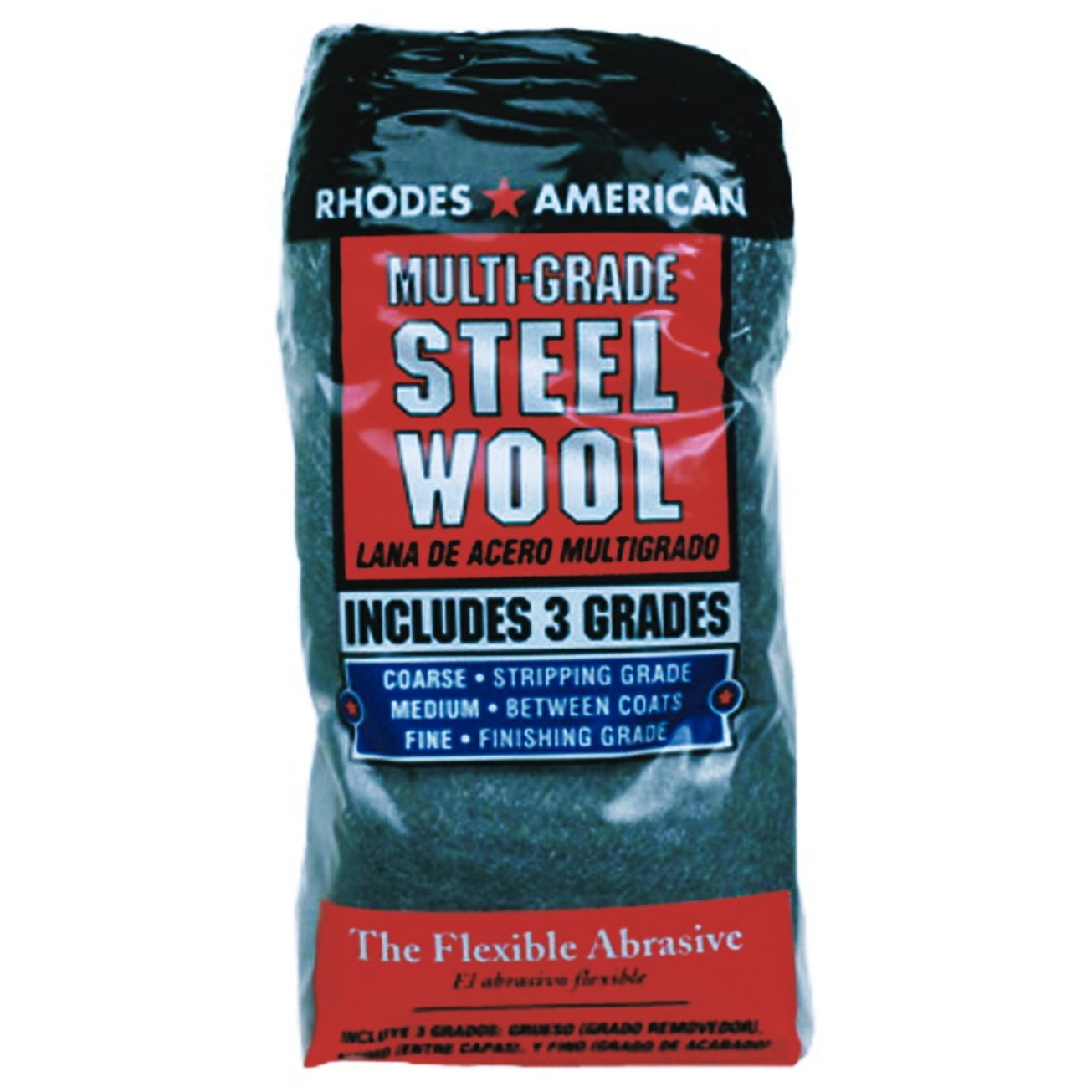 Rhodes American 10121114 Assorted Steel Wool Pads, 12Pack, Assortment