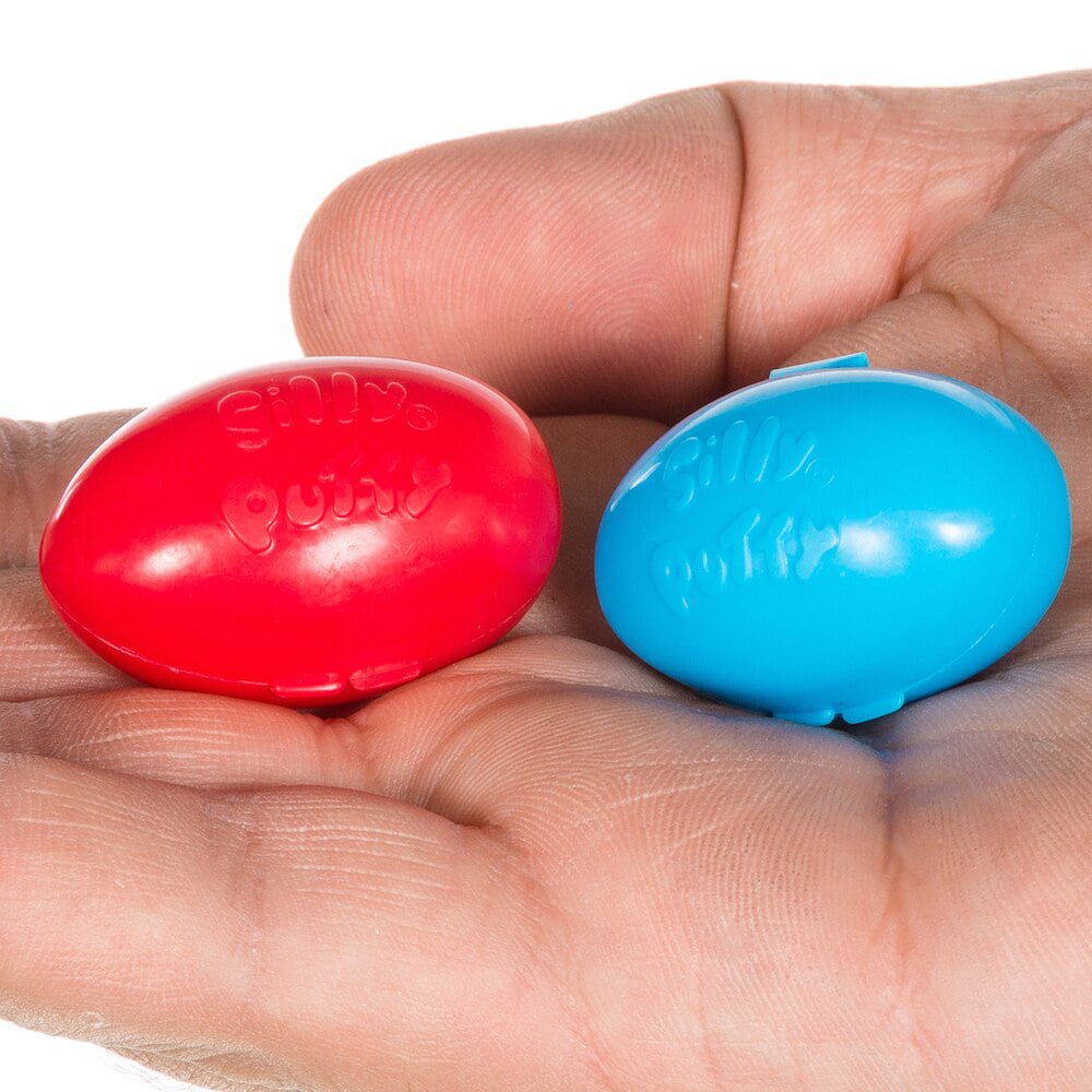 Details about   World's Smallest Working Silly Putty Miniature Small Blue Red Case Container 