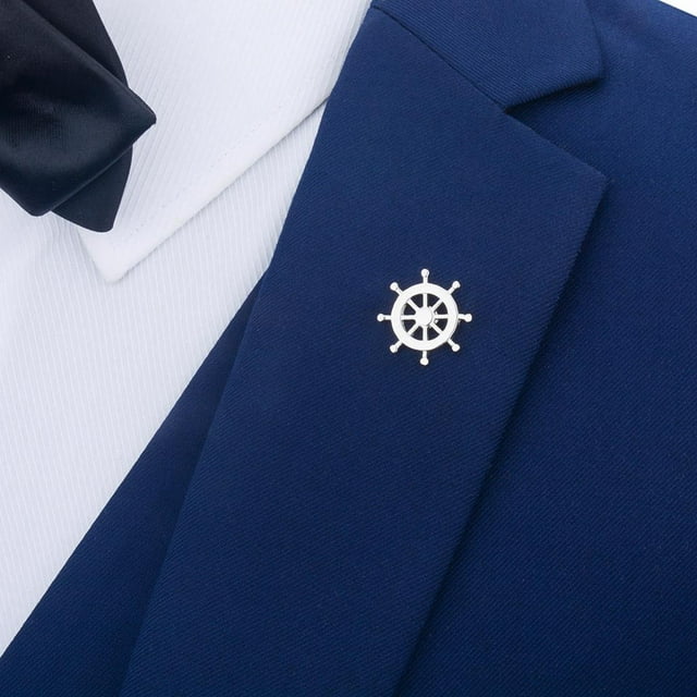 Pines de solapa Volante Yinane Broche Collar Pin Insignia Botón para Bolsas Mochilas Chaquetas Sombrero Insignia de solapa de cuello