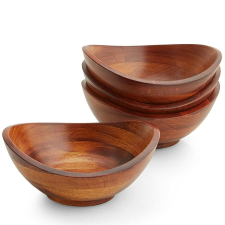 Woodard & Charles Individual Wave Salad Bowl - Set of 4
