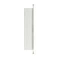 thumbnail image 3 of 17.5'' x 29'' Polished Nickel Recessed and Surface Mount Bathroom Medicine Cabinet with Mirror Square Cornered Metal Framed Rounded Rectangle Medicine Cabinet Mirror, 3 of 8