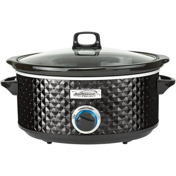 7 qt Slow Cooker - Black
