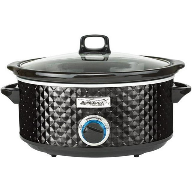 7 qt Slow Cooker - Black