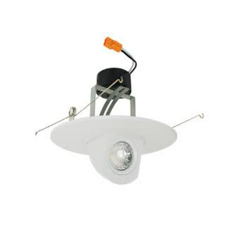 

Elco El697302 6 Round 3000K Led Adjustable Pull-Down Canless Insert - White