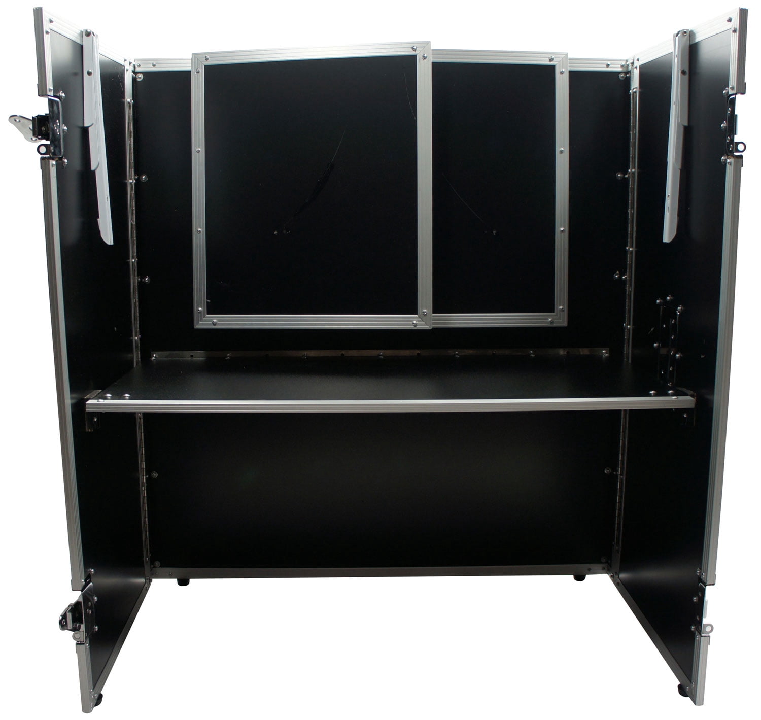 Harmony Case HCDJSTANDT Compact Fold Out Portable DJ Workstation Table