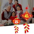 thumbnail image 3 of Jiaroswwei Fabric Firecracker Pendant With Length Adjustable Eco-friendly Safe Material New Year Fabric Firecrackers Pendant For Home, 3 of 8
