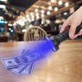 thumbnail image 3 of Linterna UV LED 100LED, Lámpara De Detección, Linterna De Detección Fluorescente, Linterna UV Para Máscara Cosmética ANGGREK Banknote Verification Flashlight, 3 of 8