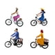 thumbnail image 2 of 4 piezas de figuras de ciclistas a escala 1/87, modelo de diminutas, escena de bricolaje, jardín de hadas, figuras de ciclistas hombres y, 2 of 8
