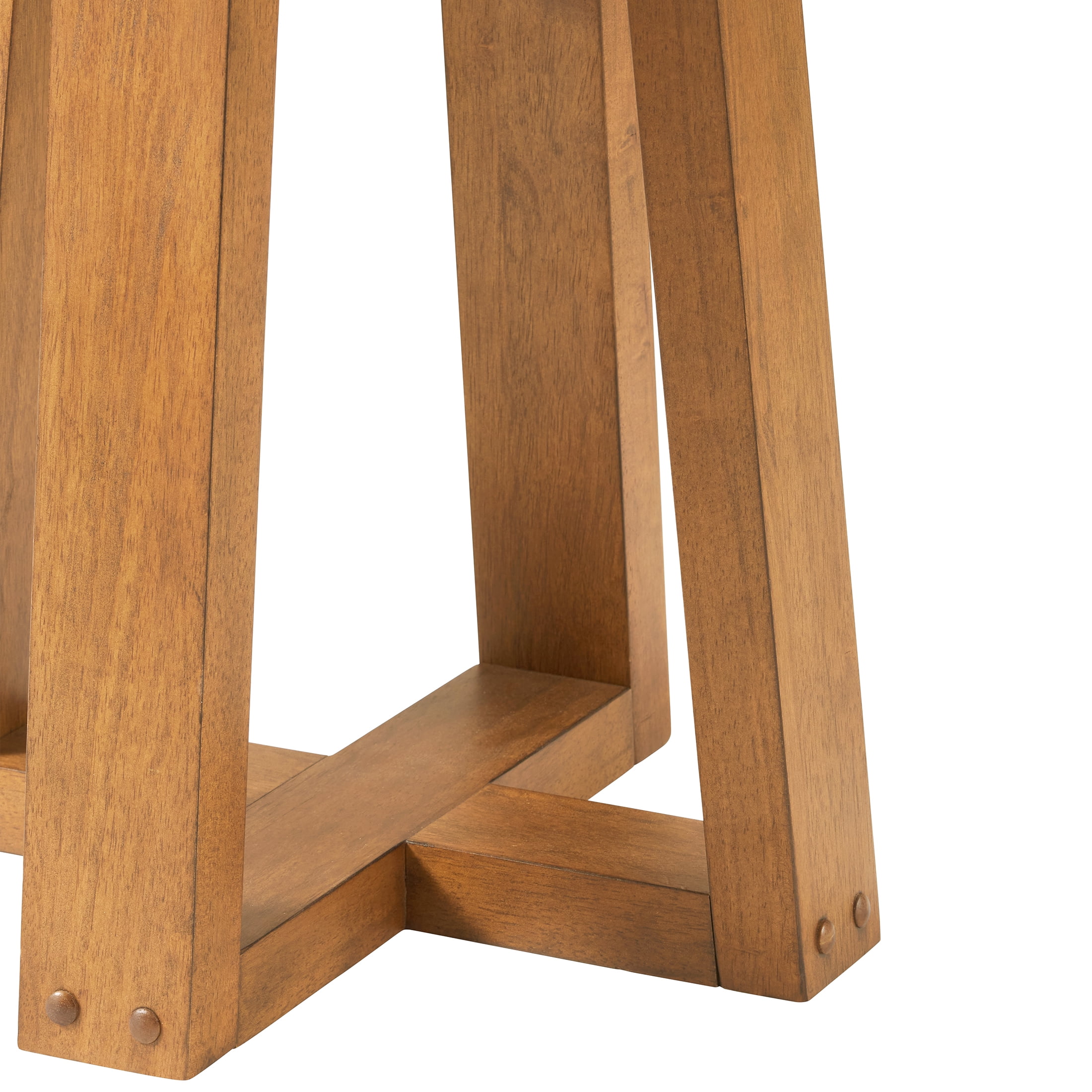 Better Homes & Gardens Ezra End Table, Light Honey Finish