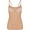 Beige, variant on Vaslanda 3 Packs Camisole Tops for Women with Built in Padded Bra Adjustable Spaghetti Strap Summer Tank Tops