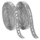 thumbnail image 1 of Cintas autoadhesivas de diamantes de imitación YONGSHENG Plata 2 rollos 3 yardas, 1 of 3