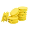 thumbnail image 3 of Bobines de Mousse, Bobines de Ligne de Pêche Portables Polyvalentes Résistance à l'Usure pour la Pêche Jaune, 3 of 8