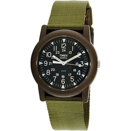 Timex Men's Camper T41711 Black Nylon Quartz Fashion Watch