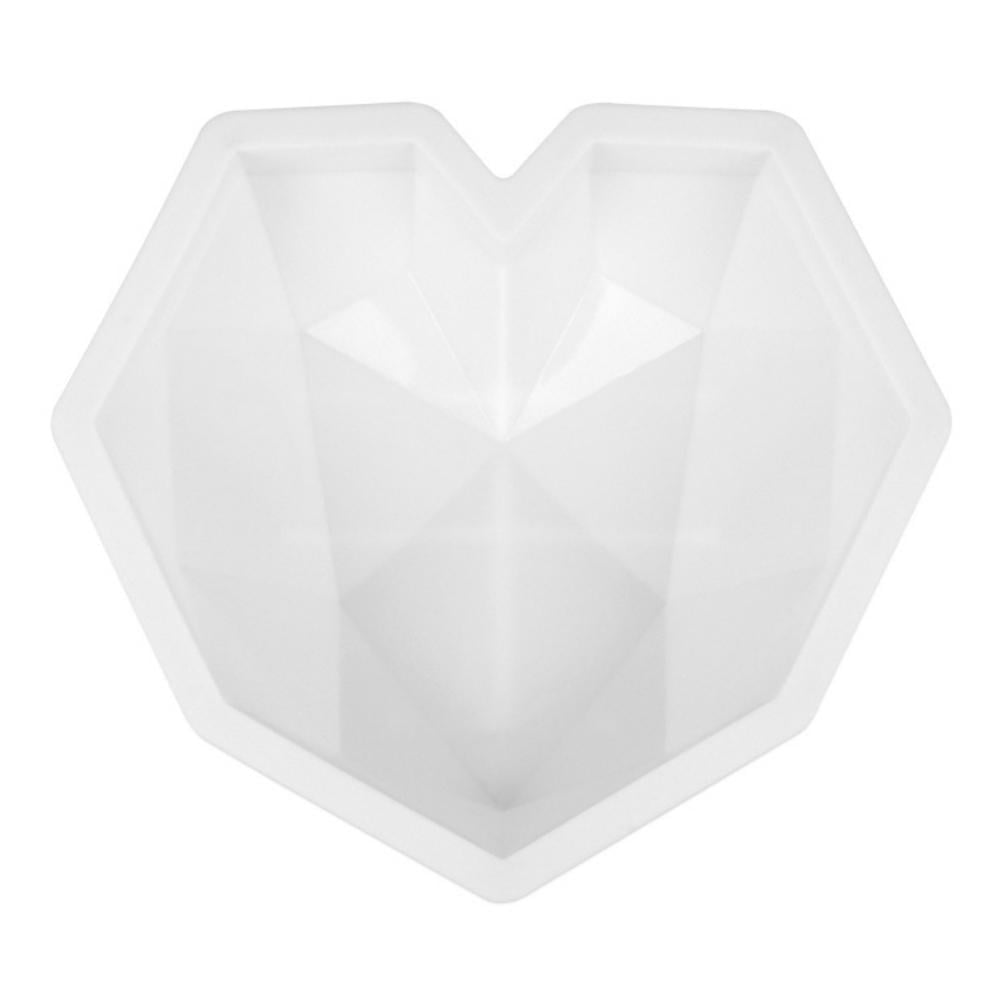 3D Heart Shape Silicone Molds for Baking Sponge Chiffon Mousse Dess*ws