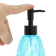 thumbnail image 3 of Unique Bargains 1 Pc Convenient Argyle Soap Dispenser 11.84oz Blue Black, 3 of 6