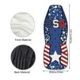 thumbnail image 5 of ZIATUBLE American Flag Front Auto Seat Cover Soft Vehicle Seat Protector Car Cover Fit for Cars SUV Truck Sedan 2 Pcs Auto High Back Bucket Seat Covers for 4th of July Car Interior Accessories, 5 of 7