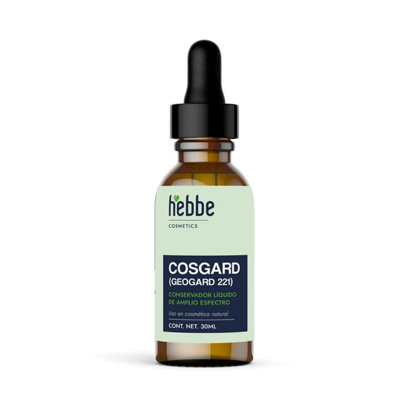Cosgard Geogard 221 conservador natural cosmético acuoso cetificación ECOCERT 30 ml