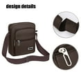 thumbnail image 5 of Multi-Functional Crossbody Bag with Multiple Compartments, Adjustable Strap, Secure Zipper Closures, Durable Fabric Ideal for Daily Active Use and Sports, 5 of 5